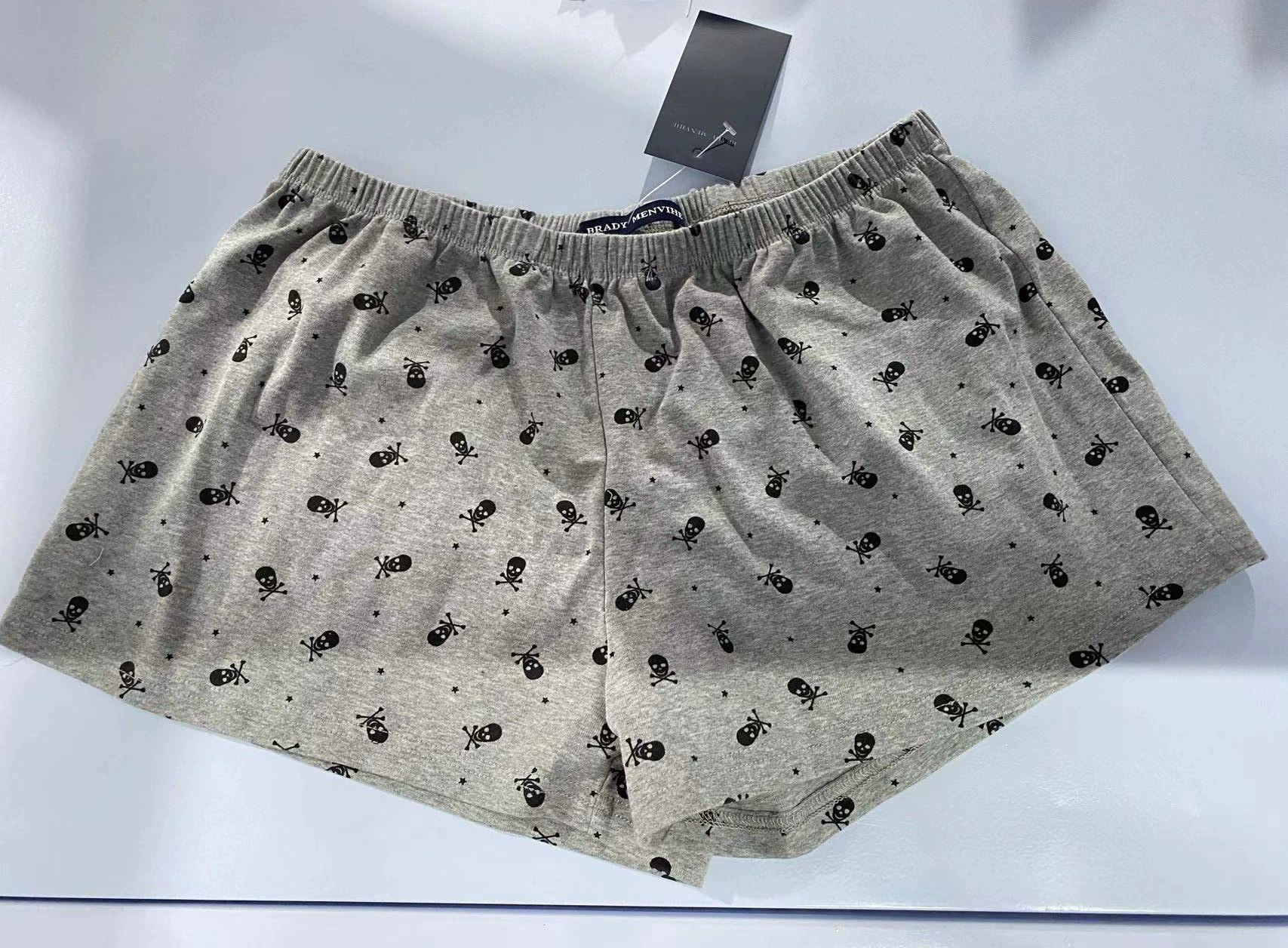 Шорты с эластичным поясом, в стиле «американа», повседневные, one size