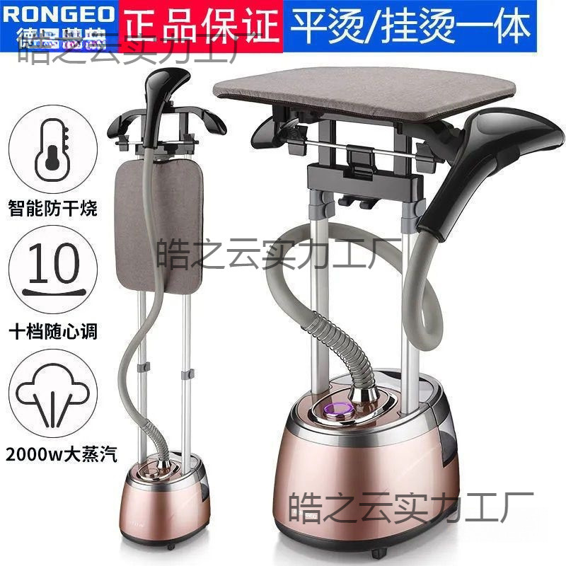 Derenzhi High-Power Clothes Ironing Steam Garment Ironing Machine Home Clothing Store Ironing Machine Flat Ironing and Hanging Ironing Machine