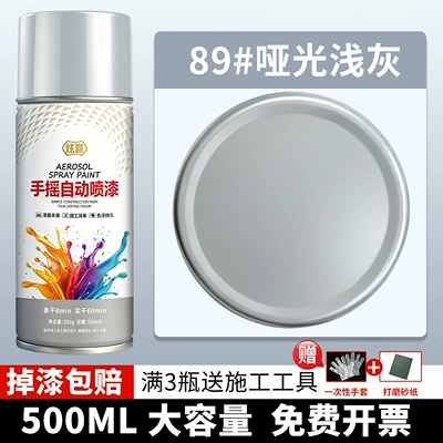 Avtomobil boyası – paint can - 89-matte-light-gray-500ml1-bottle