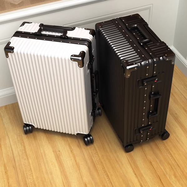 Capacious suitcase