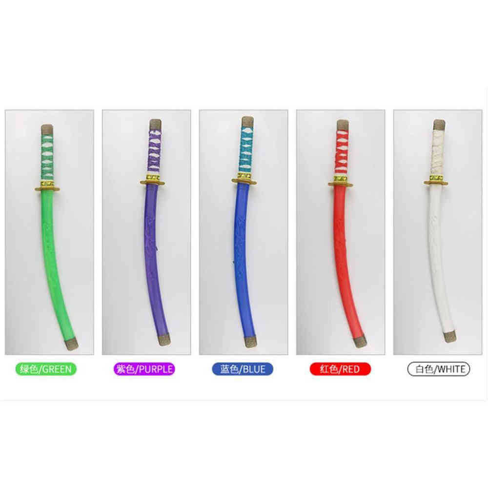 Fabricantes de niños ninja armamento juego de juguetes japoneses samurai accesorios de plástico espada samurai