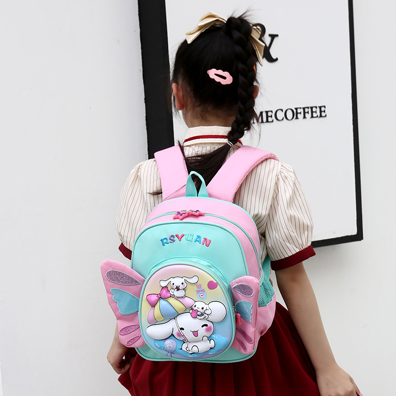 Alas Kulomi mochila para niñas jardín de infantes de alta calidad durable jardín de infantes para salir mochila bebé viajar