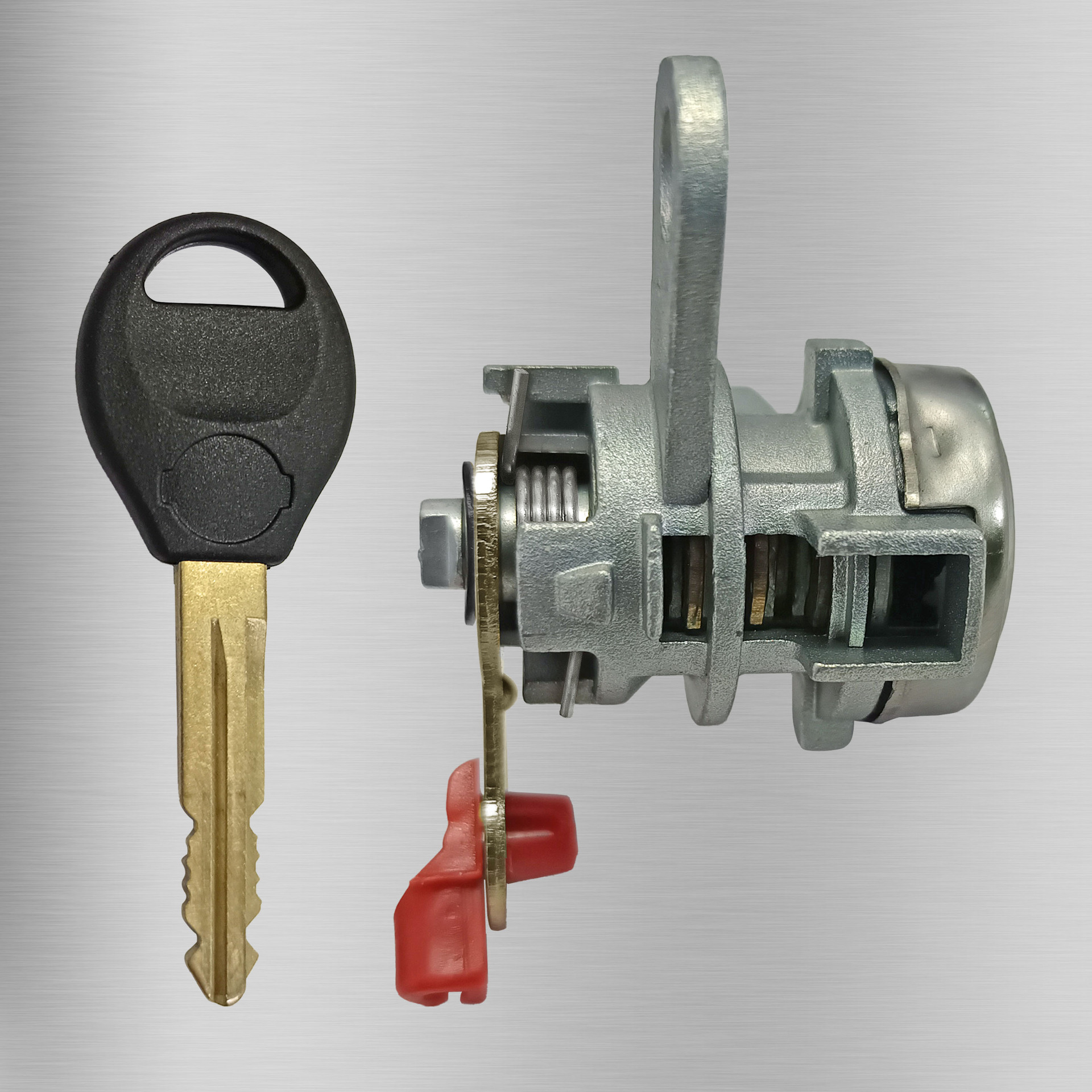 Cilindro de cerradura de puerta izquierda para Nissan A33, cilindro de cerradura de puerta del conductor, conjunto de cilindro de cerradura de puerta de repuesto para modificación de coche Nissan