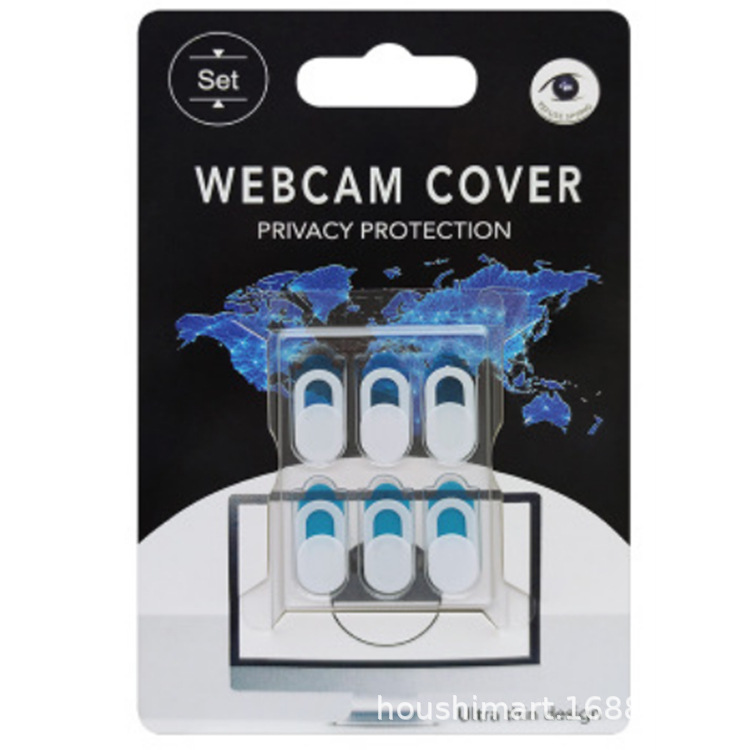Cubrewebcam metálico para protección de privacidad en laptops