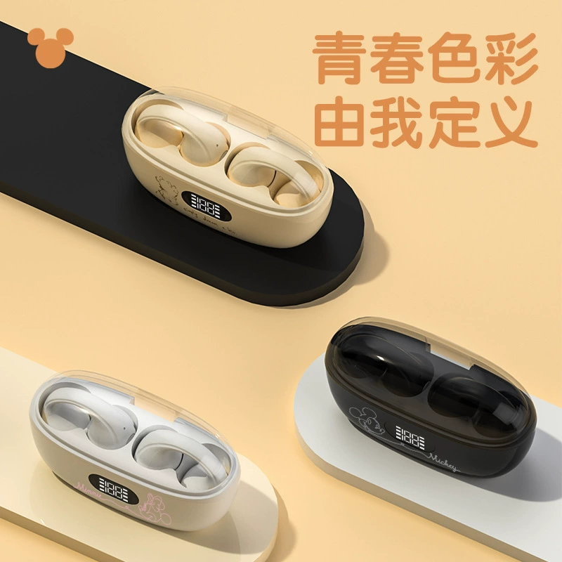 Disney DSN Bluetooth наушники: беспроводные шумоподавляющие TWS наушники – белые, Микки Маус, Messevini Bear
