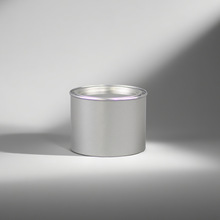 圆形素铁马口铁罐金属胶水油漆香薰蜡烛磨砂翘盖小空罐包装罐铁盒