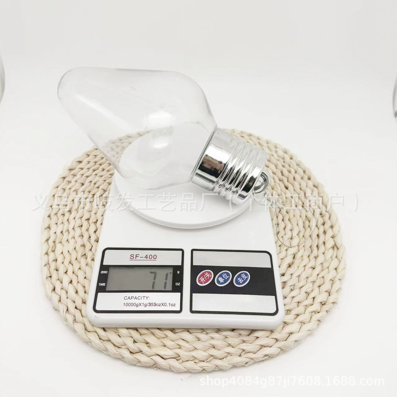 [亚马逊跨境 Christmas Bulb Gift Jar рождественская лампочка подарочная банка украшение подвеска]