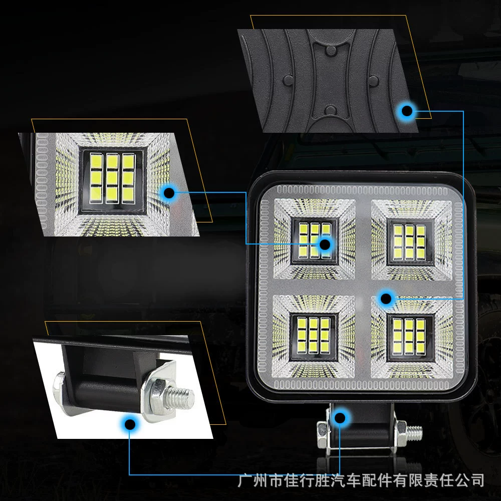 (Cross-border trading), LED small square modified electric car, lights