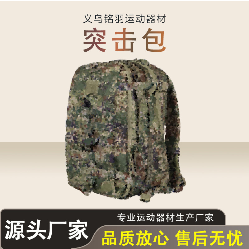 New Assault Backpack Outdoor Backpack Waterproof and Wear-Resistant Training Bag Tactical Camouflage Assault Bag Tactical Backpack
