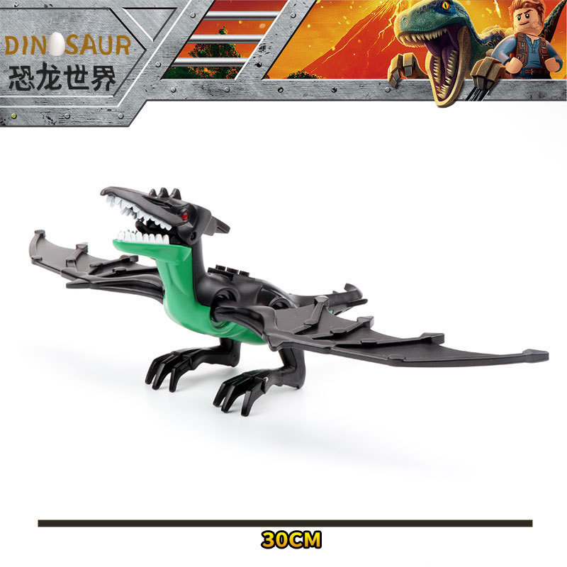 卸売ジュラ紀恐竜大型ブラキオサウルス ヘビクラン エラプティドン ティラノサウルス レックス世界組み立てビルディング ブロック|undefined
