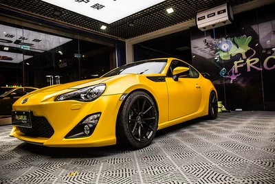 PET car color change film Automotive Film - electro-optical-metal-series-electro-optical-metallic-heat-wave-yellow