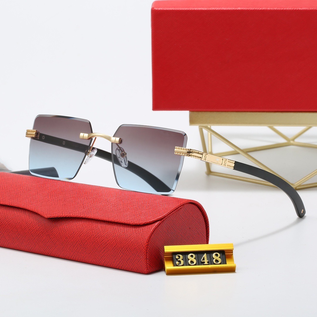 New Sunglasses Fashion Women's Square Polarized Face Highlighting Small Advanced Sunshade Glasses_voghion.com