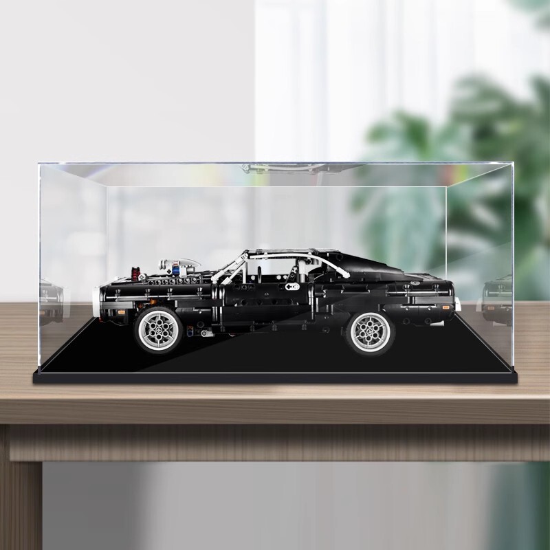Lego 42111 Dodge War Horse Speed and Passion Acrylic Display Box Dust-proof Box Hand Storage Box Lego 42111 Dodge War Horse Speed and Passion Acrylic Display Box Dust-proof Box Hand Storage Box