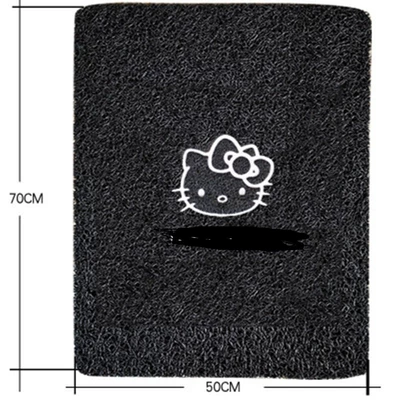 Electric vehicle foot mat, Motorcycle Foot Pads Pedal Foot - kitten-50x70-can-be-cut-and-used-universally