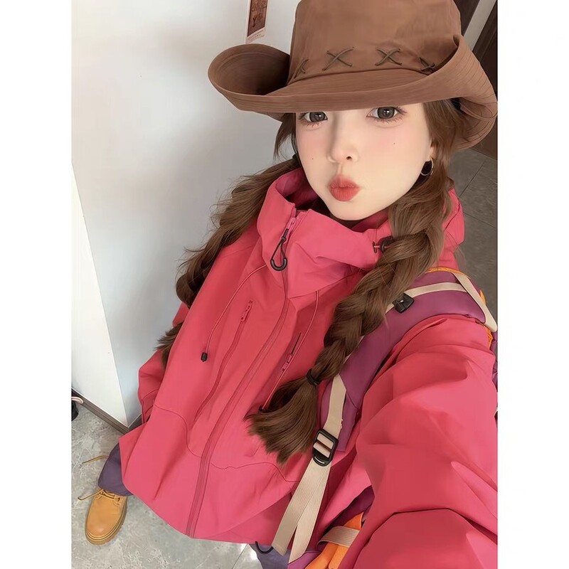 Cross-Border Outdoor Jackets for Men and Women, 2026 Autumn New Style, Energetic Outfits for Petite Individuals, American-Style Three-Proof Jackets Cross-Border Outdoor Jackets for Men and Women, 2026 Autumn New Style, Energetic Outfits for Petite Individuals, American-Style Three-Proof Jackets