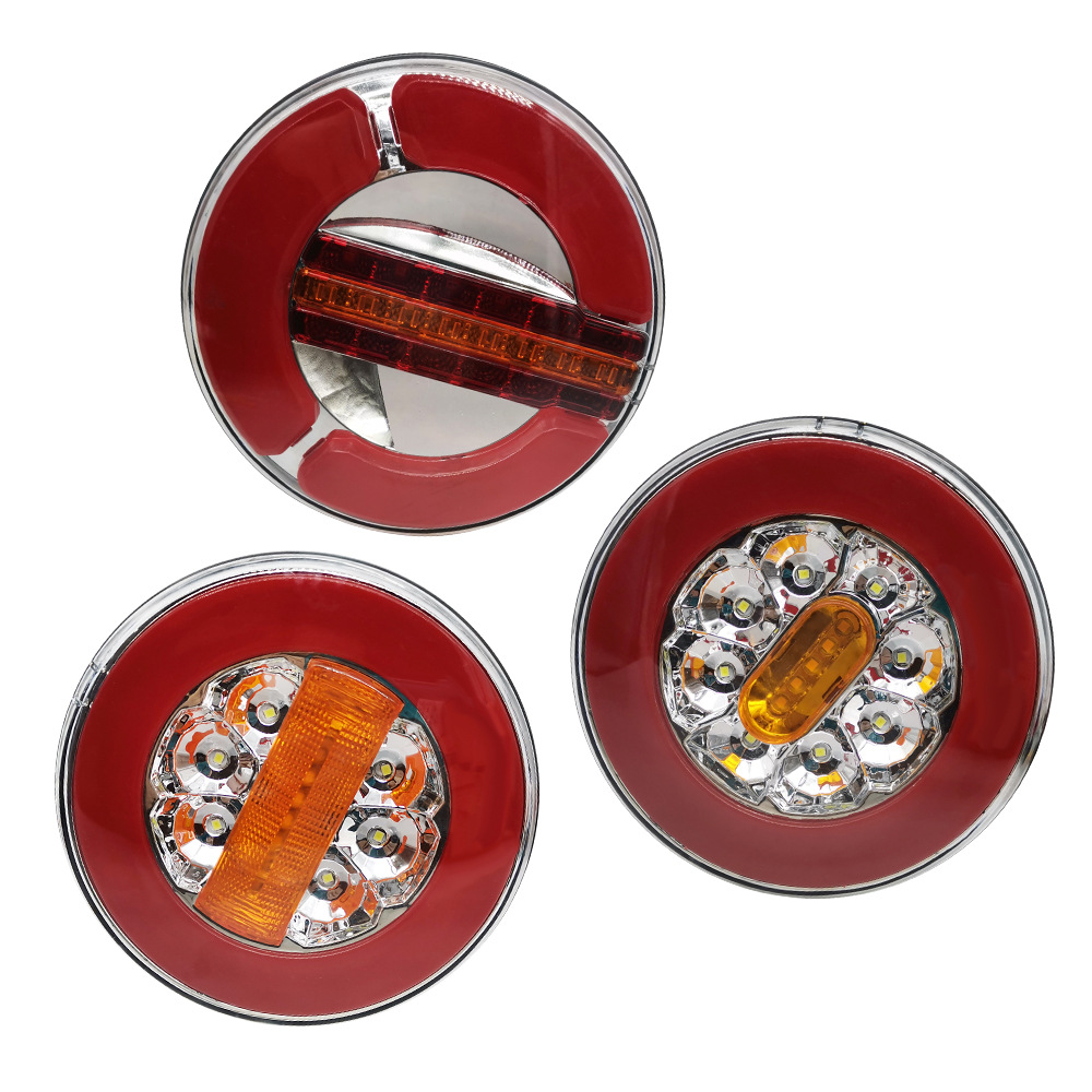 Fabricantes suministro de coche lado luz agua hamburguesa luz agua luz redonda LED remolque luz hamburguesa Luz
