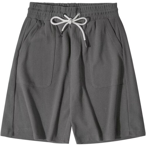 Men's Summer Short Pants Korean Style Trendy Instagram Compatible Loose Casual Pants Hong Kong Style Street Fashion Brand Sport Five-Finger Pants