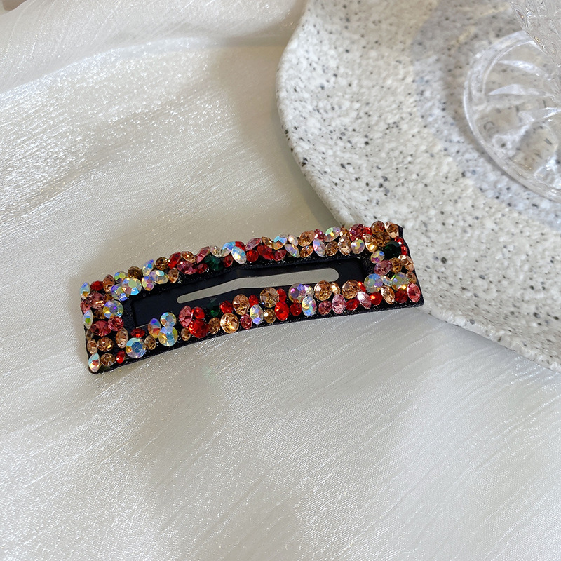 Glitzernde Strass Haarspangen Und Snap Clips Für Elegante Styles_voghion.com