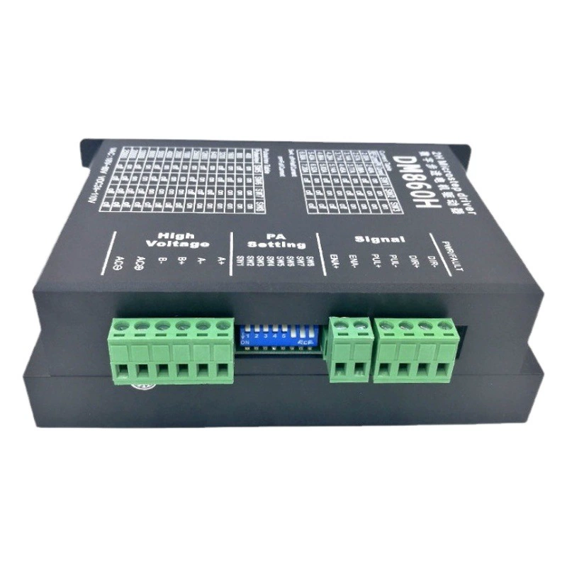 Двухфазный драйвер гибридного шагового двигателя DM860H с контроллером двигателя вентилятора заменяет resai MA860H