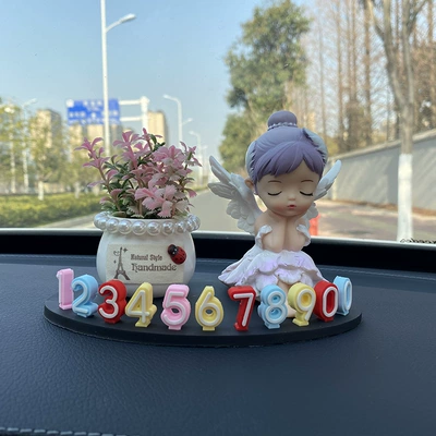Car temporary parking car: Nömrəli dayanma kartı - color-parking-sign-purple-ballet-pink-flower-pot