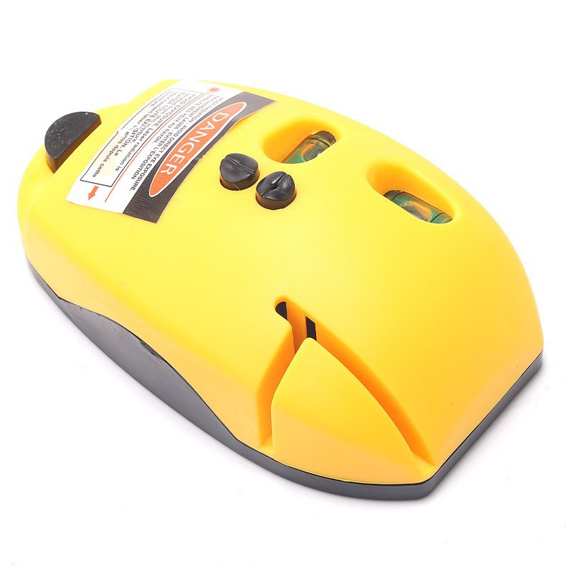 Herramienta de nivelación de línea de tierra de cableado de decoración / 90 grados de ángulo recto nivel láser infrarrojo de decoración