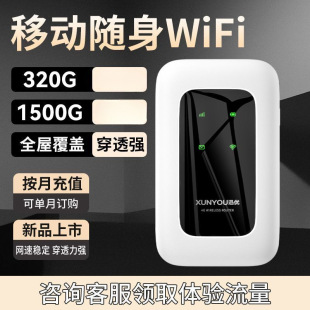 Portable Wifi6 New Smart Portable Wifi Wireless Network Without Plug-In Rental House Outdoor Mobile Router