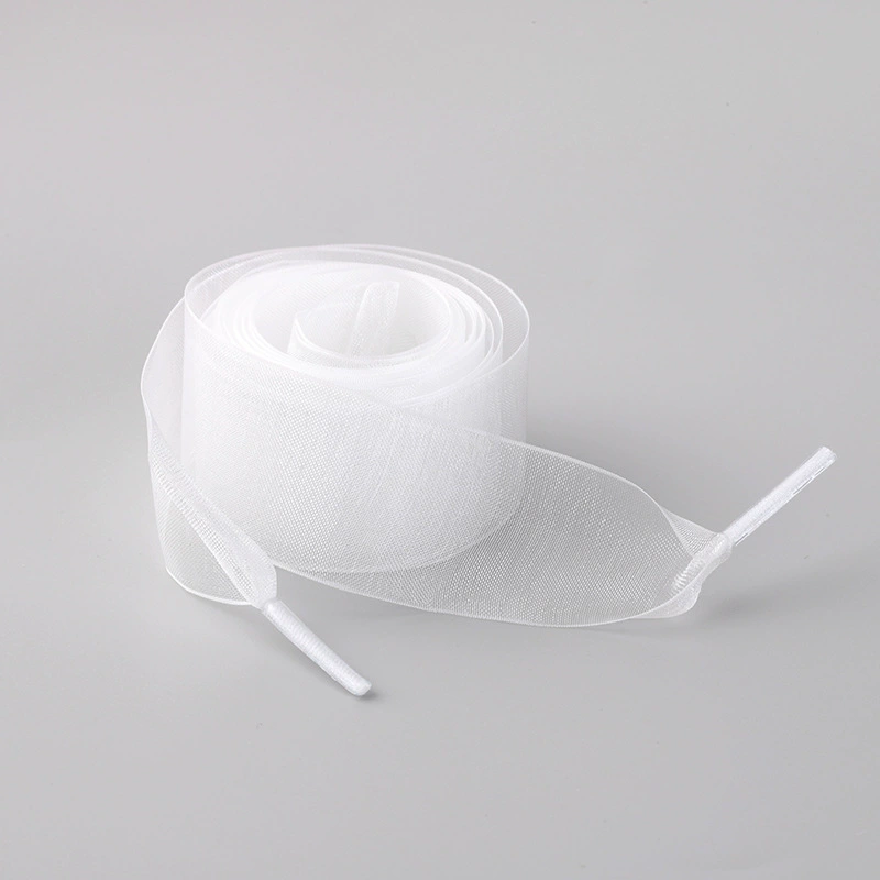 Shoelaces, mesh white shoes for princess
