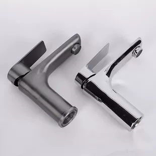 Смеситель для раковины 304 плоский керамический картридж 1/2"