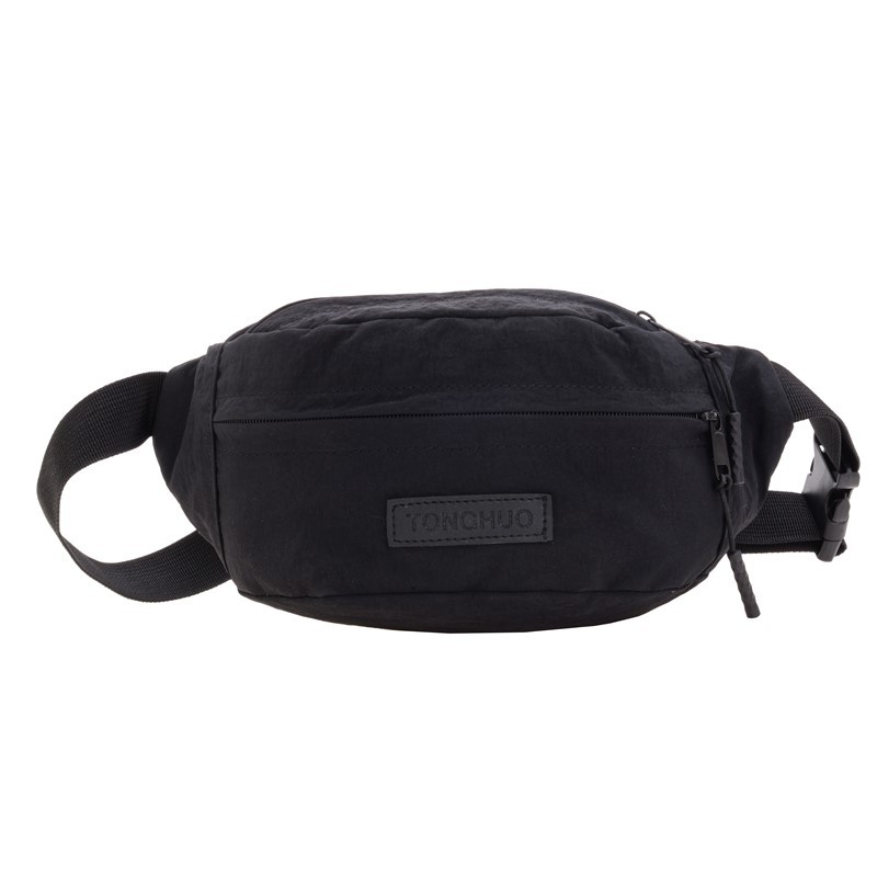 Bolsa de pecho coreana para niños y niñas, bolsas de pecho deportivas casuales, letras extranjeras, bolsas portátiles de gran capacidad para niños, bolsas de cintura de moda