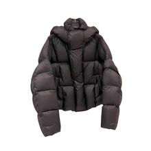 韩版感加厚棉服外套女冬季新款时尚手塞棉保暖洋气棉衣面包服