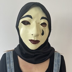 Cross-border best-selling Venice night of terror new crying face mask Ghostly dance party cosplay Halloween horror mask