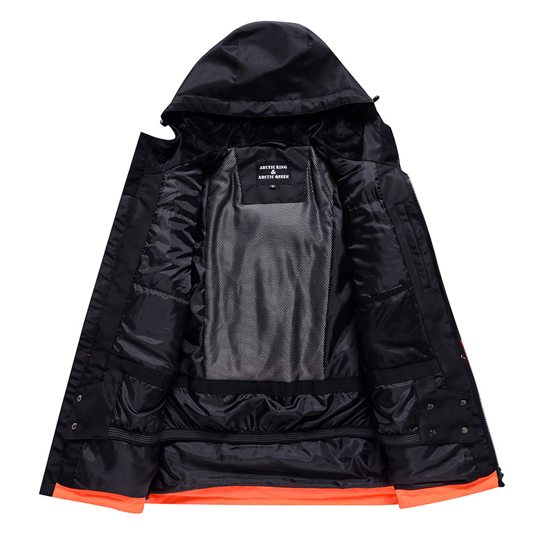 Men's Clothing Ski suit set for men and women couples warm and thick ski suit set single board double board ski suit_viptrois.com