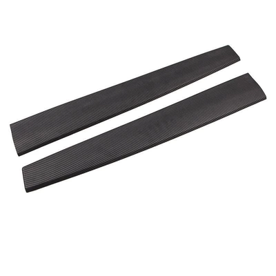 door trim modification surrounding | Şüşə kənarı xromları/moldingləri - model3y-central-control-trim-matte-carbon-pattern