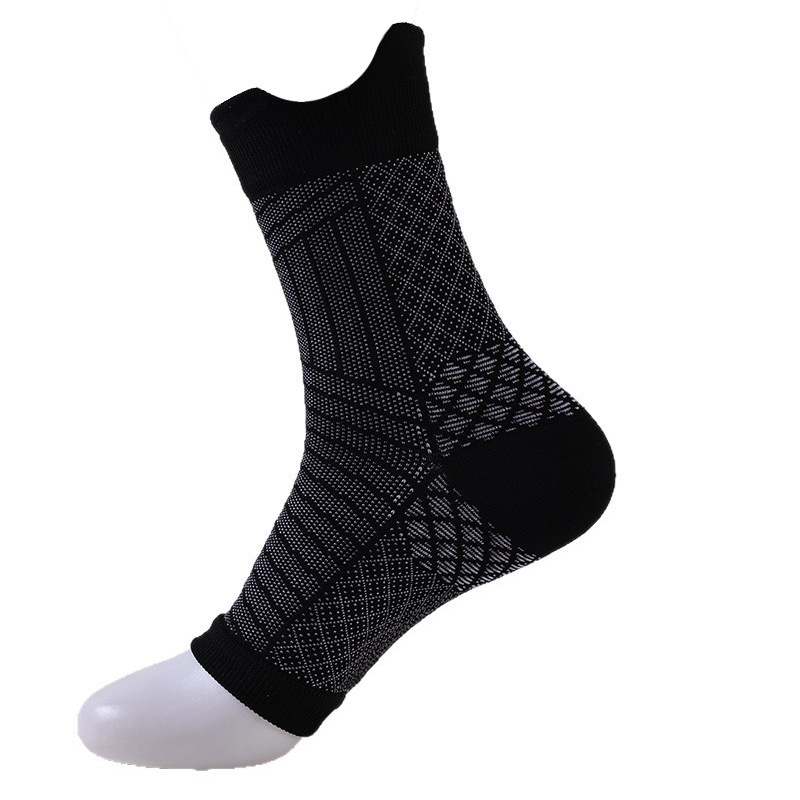 240N crossover sleeve calcetines de presión de tobillo de sarga de transporte de Amazon