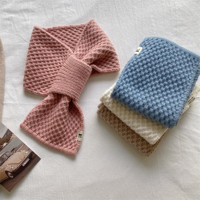 Women's Gender Simple Style, Korean Style Style Women's Simple Style Korean Style Solid Color Polyester Scarf