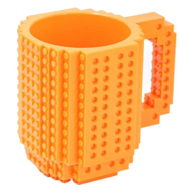 Lego bloque de construcción taza montada taza DIY montado taza de café marca mano taza de agua creativa taza de agua personalizada