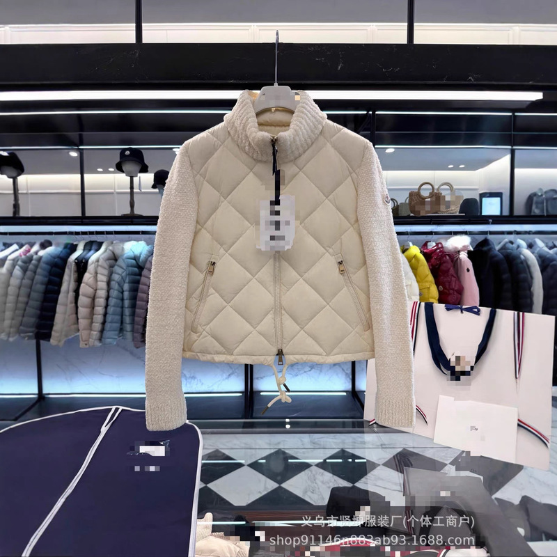 Mengkou Down Jacket 2026 New Women's Cotton Wool Blend Lined Zipper Cardigan 90 White Goose Down Coat