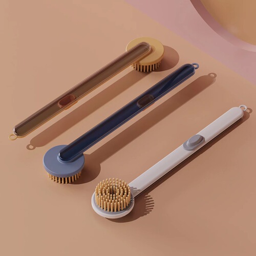 Long handle bath rub back rub mud do not ask for help bath brush soft hair bath rub back brush body rub bath brush
