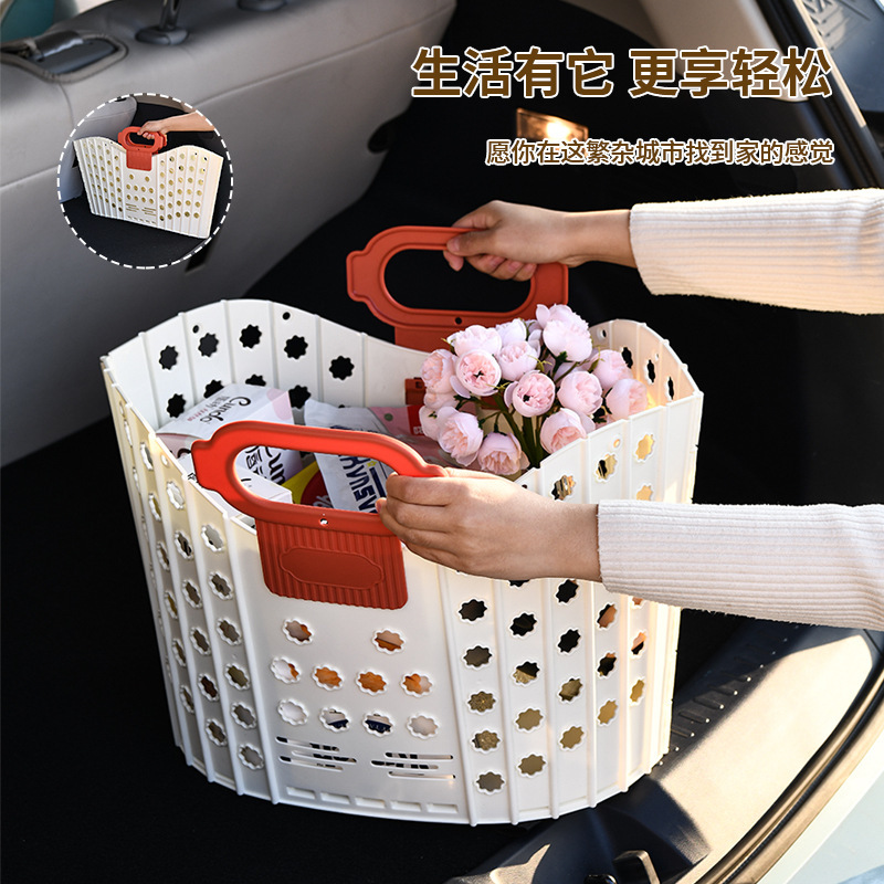 Folding Dirty Clothes Basket Household Wall Mounted Dirty Clothes Basket High Beauty Value Light Luxury Storage Basket Bathroom Laundry Basket Multifunctional Storage