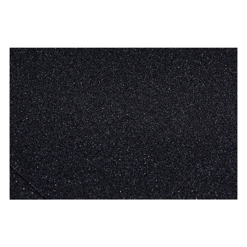84x23cm skateboard sandpaper 80AB double warped fish Board pure black non-slip cloth cutting fitness equipment PVC non-slip stickers