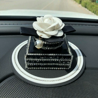 Car ornaments – Large Feather Anti-Slip Mat Heart - 52-perfume-holder-anti-slip-mat