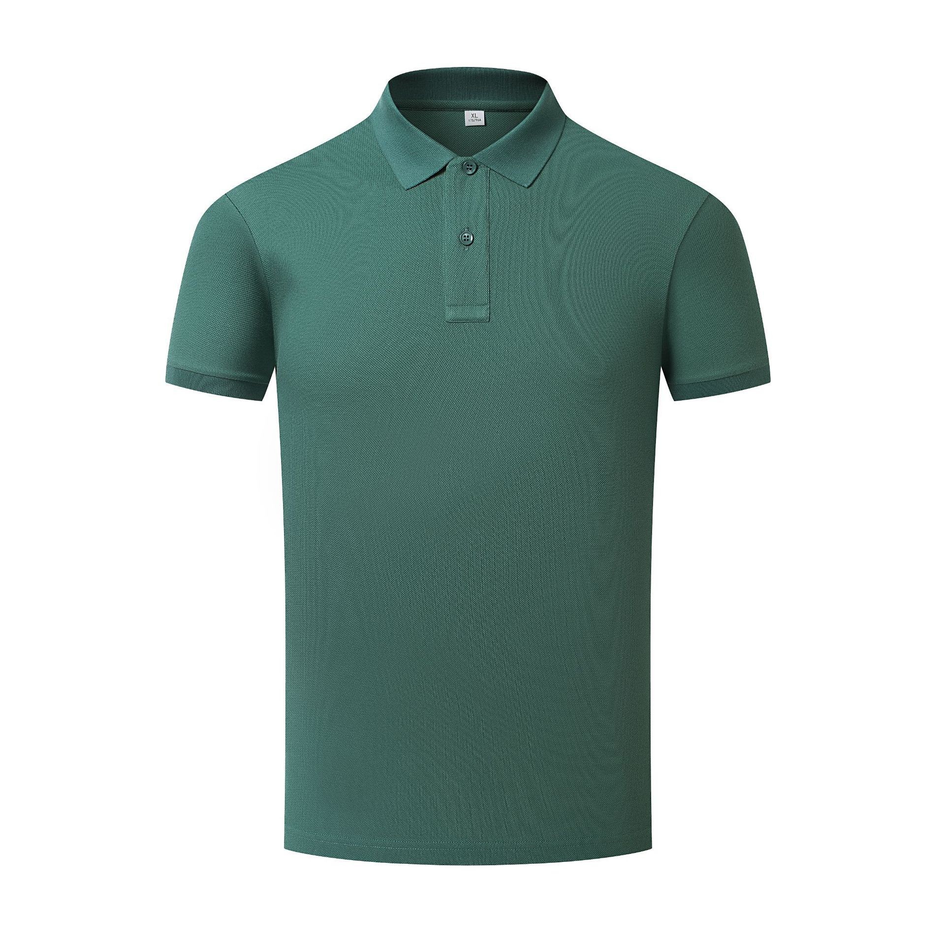 Camiseta Polo de Algodón de Color Sólido para Hombre y Mujer, Estilo Informal de Negocios, Venta al por Mayor de Fábrica, Manga Corta, Estilo Básico de Verano, BYB0020 Chino-Alemán