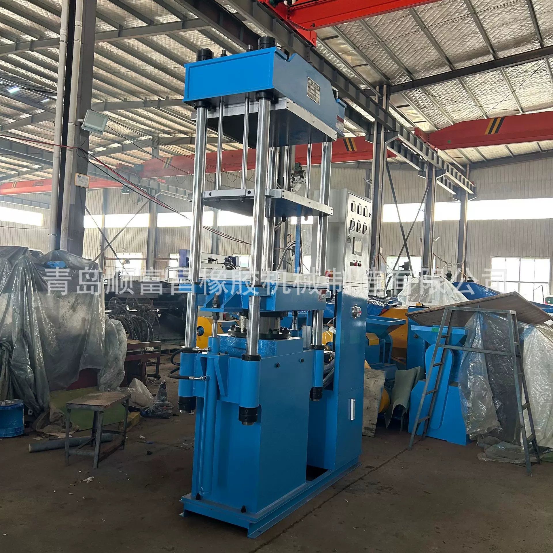 100吨分段控温控压硫化机 碳纤维复合材料硫化机 阶梯状升温升压