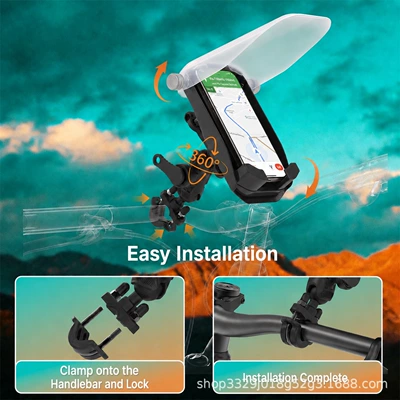 Electric Vehicle Rainproof Phone — Motosiklet ləvazimatları və aksesuarları