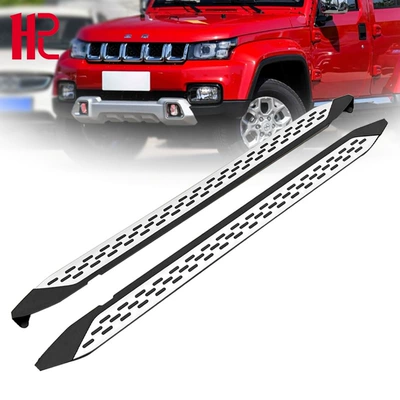 Directly supplied by the manufacturer, suitable for Beijing BJ40plus side steps, fixed footrests for off-road vehicles, modified footboards