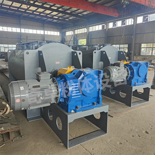 奇卓 5000L chemical brake pad mixer, two-dimensional stainless steel, carbon steel pear knife mixer, stable structure