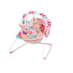 Baby Rocking Chair Swing Semi-Reclining Baby Rocking Chair Manual Swing Lightweight BB Swing Sleeping Recliner