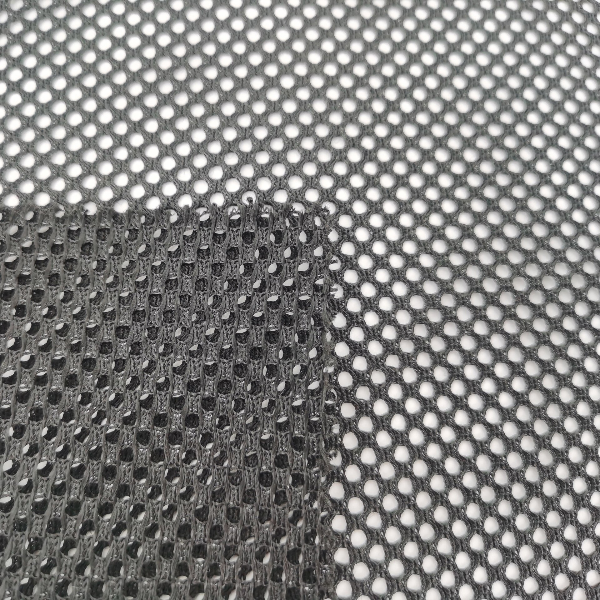 涤纶网眼布  180gsm经编针织摇篮网 箱包里布鞋材兜布辅料面料