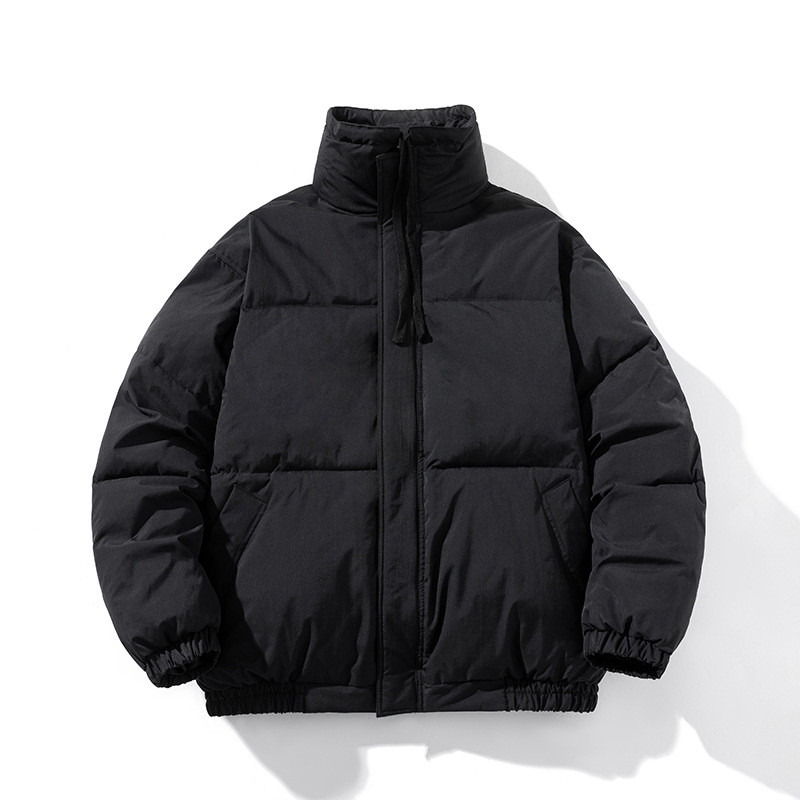 Nuevo abrigo reflectante de algodón acolchado abrigo de pan de marca de moda para hombre abrigo de invierno para hombre engrosado para hombre