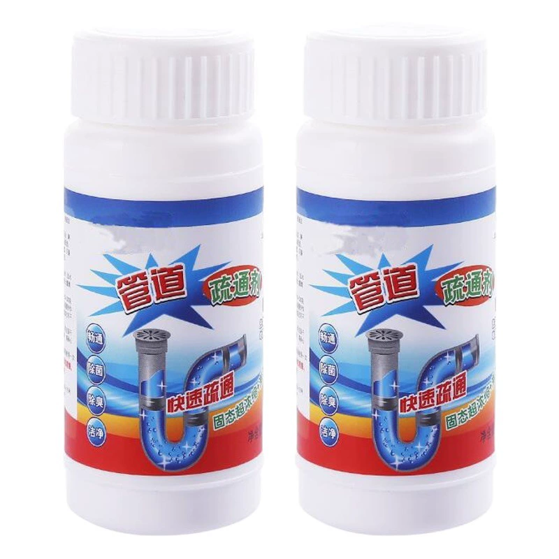 Трубопровод Дноуглубительный агент Порошок Сильная мощность Туалет Артефакт Туалет Слив в полу Кухня Канализация Растворение масла Коррозия Засорение